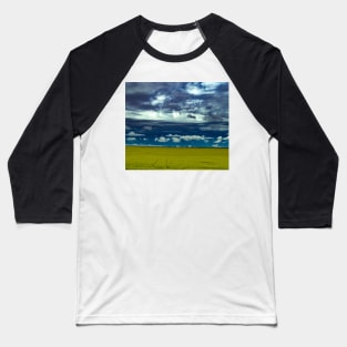 Canola Field Weather Baseball T-Shirt